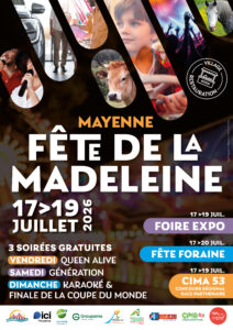 AFFICHE FETE DE LA MADELEINE 2026